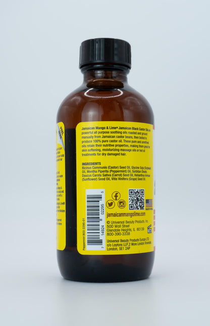 Aceite Black Castor Oil Peppermint Jamaican M&l 118ml_1