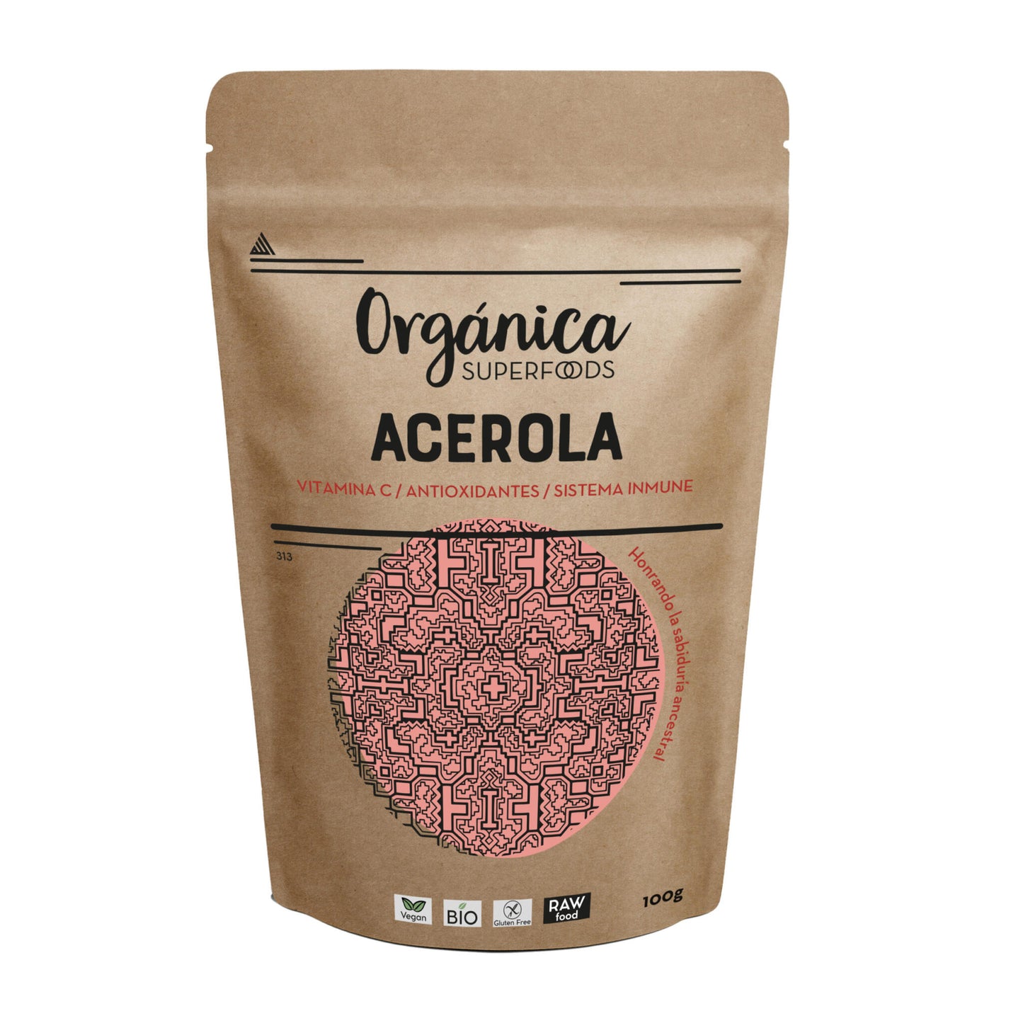 Acerola Bio Liofilizada De Brasil 70g - Orgánica Superfoods_0