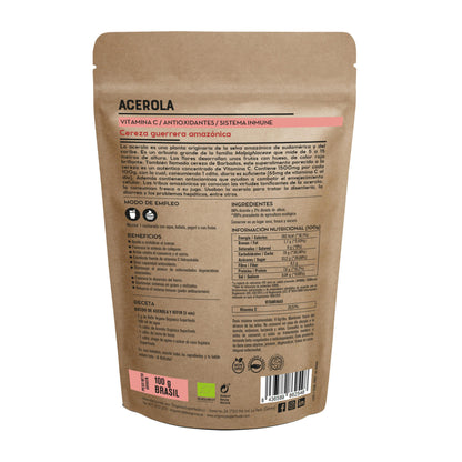 Acerola Bio Liofilizada De Brasil 70g - Orgánica Superfoods_1