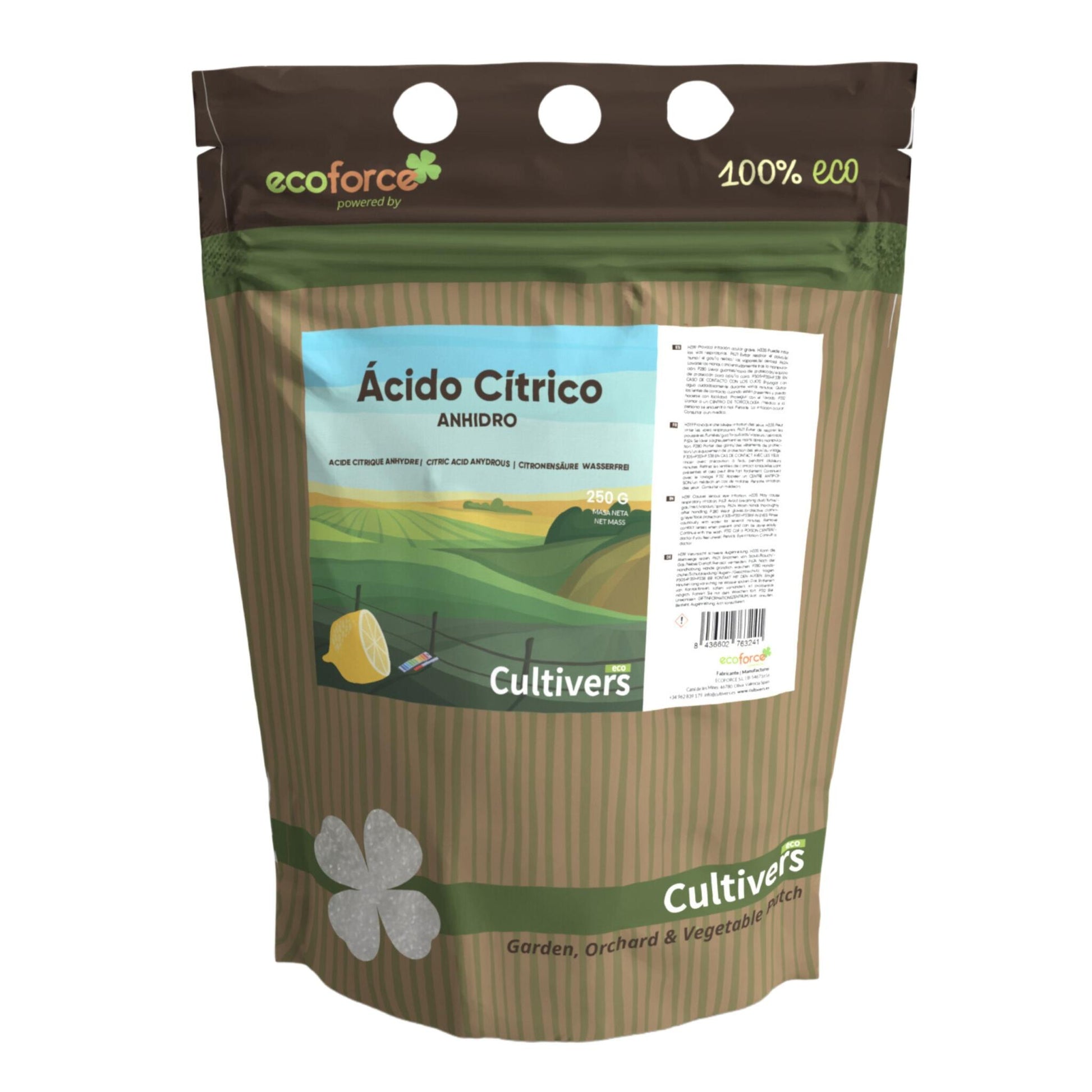 Ácido Cítrico Anhidro Cultivers 1 Kg_1