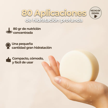 Acondicionador Sólido Baobab & Té Verde 80 G – Natural, Vegano, Sin Sulfatos, Zero Waste – Lumocosmetics_2