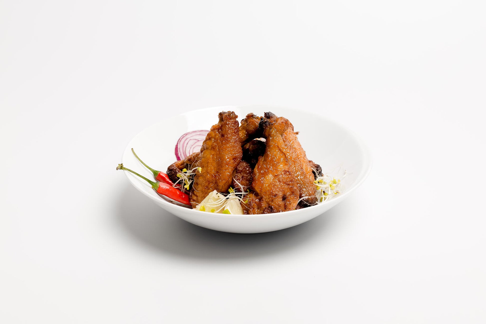 Alas De Pollo Ecológico Asadas Al Horno Con Salsa Barbacoa 300 g aprox_1