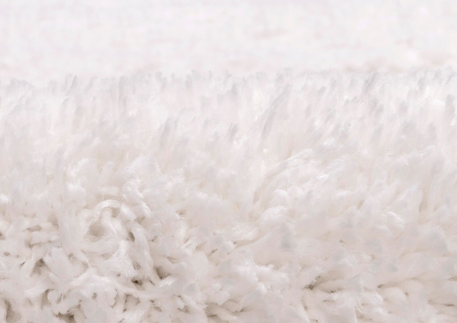 Alfombra De Salón Blanca Pelo Largo 100x150cm- Decoración- Mobiliario Del Hogar_1