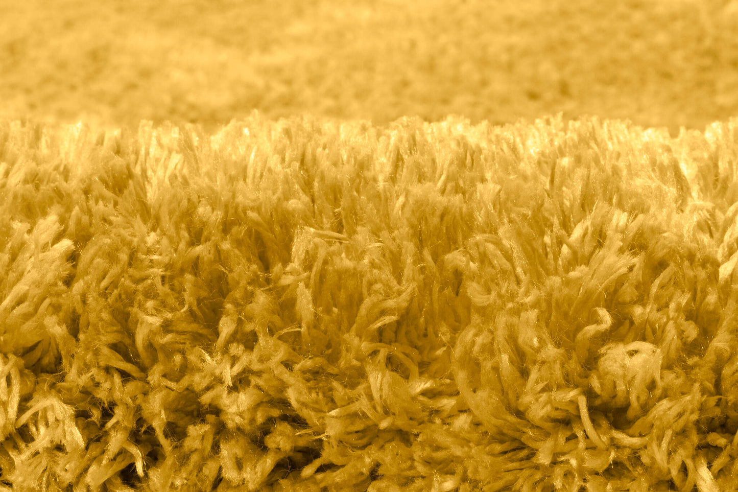 Alfombra De Salón Shaggy Amarillo Mostaza 60x90cm - Decoración - Mobiliario Doméstico_1