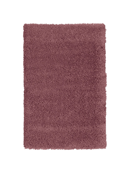 Alfombra Microfibra Salón, Baño, Dormitorio Rosa Liso Suave 80x120cm- Decoración- Mobiliario Hogar_0
