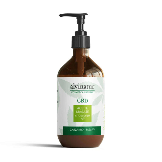 Alvinatur - Aceite Masaje CBD 250ml, Corporal, Masajes Relajantes Y Musculares, Con Aceites Esenciales_0
