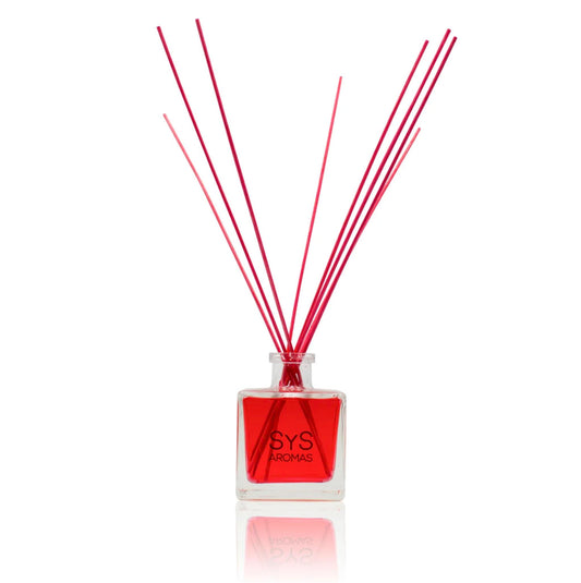 Ambientador Mikado de Frutos Rojos SYS Aromas 200 ml | Edición Limitada con Varillas Rojas | Aroma Afrutado y Dulce_0