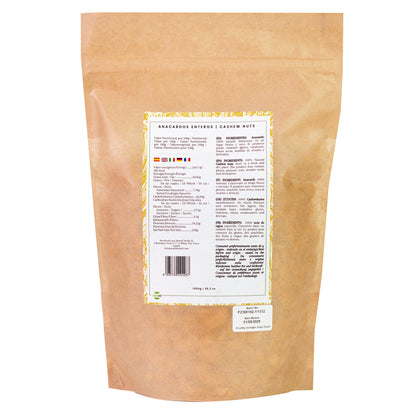Anacardos Crudos Naturales Natuvid | 1 kg | PREMIUM | Sin tostar y sin sal | 100 % Naturales | Origen Africano | Vegano_1