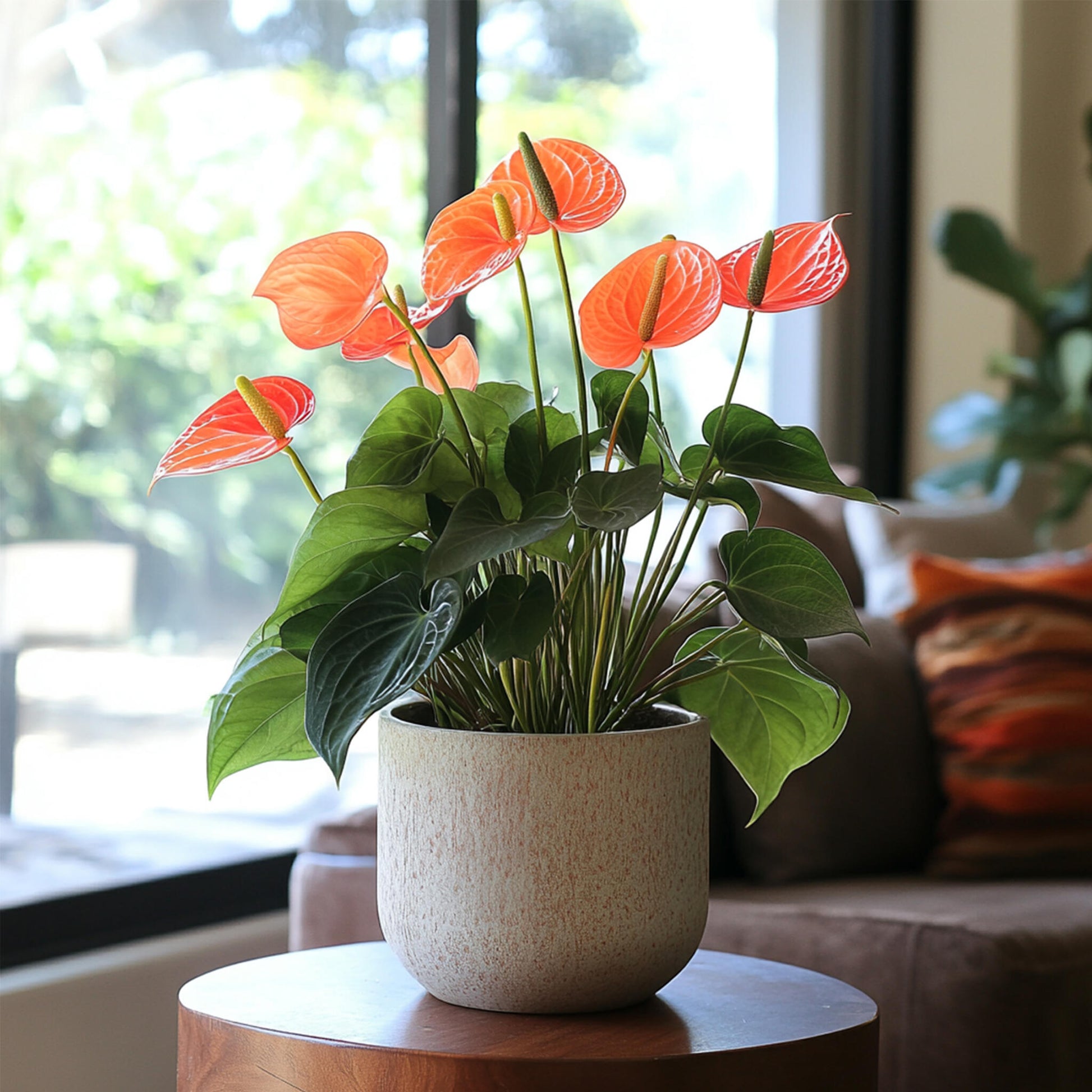 Anturio - Anthurium 'madural Orange' - Altura 40-55cm - Ø14cm_4