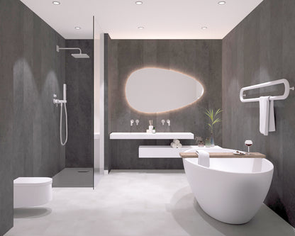 Aqua-step- All In One - Paneles De Pared A Prueba De Agua Y Panel De Sueloe  - Edinburgh - 6 Paneles (2,34m²)_2