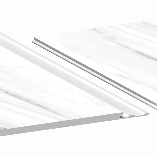 Aqua-step- All In One - Paneles De Pared A Prueba De Agua Y Panel De Sueloe  - Marmo Carrdesdea - 6 Paneles (2,34m²)_0