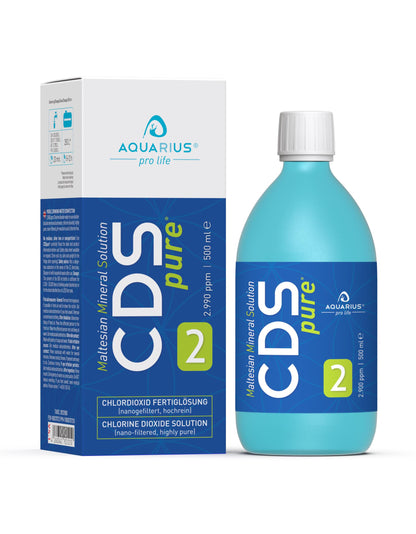 Aquarius Pro Life - Cdspure | 500 Ml Solución De Dióxido De Cloro_0