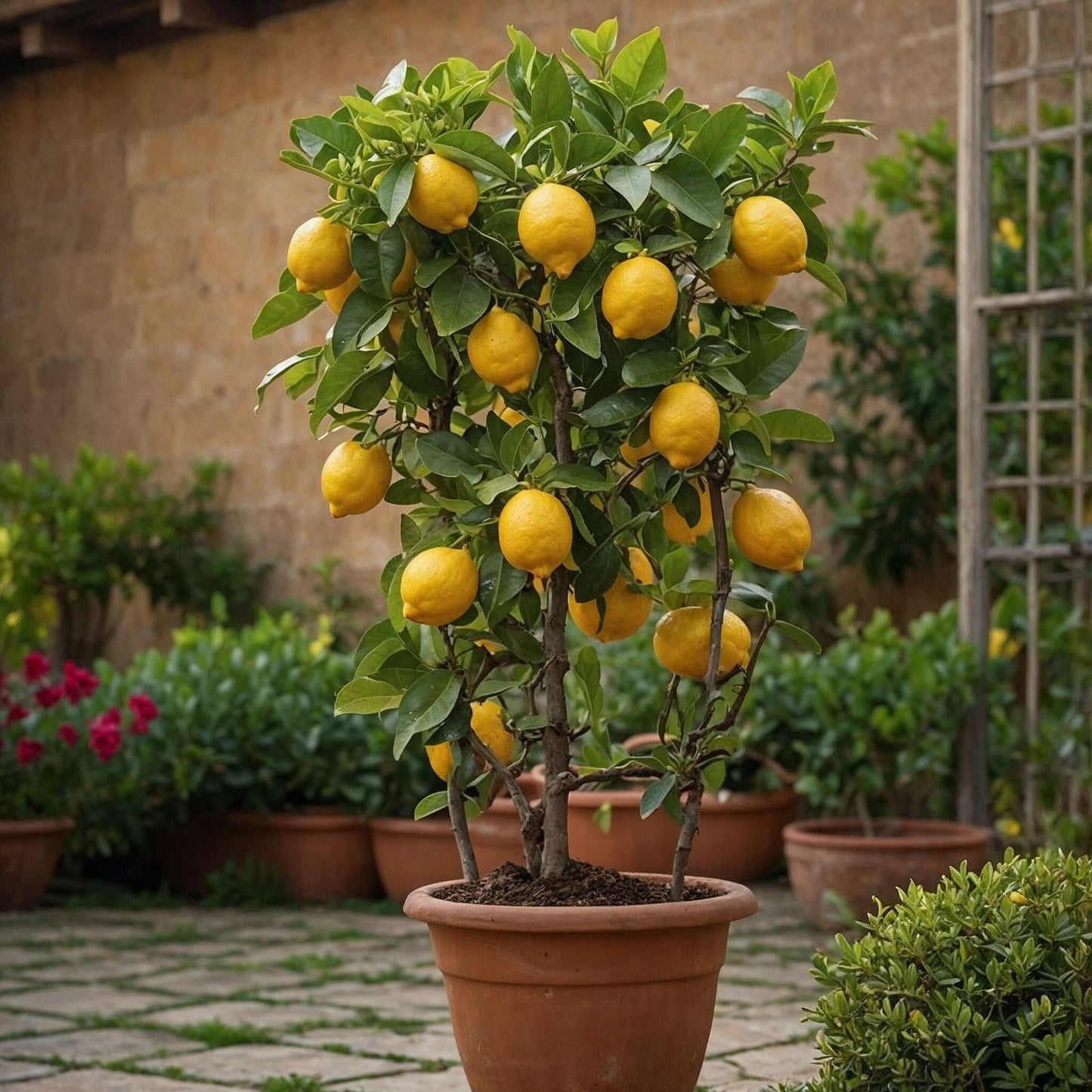 Árbol De Limón - Citrus Limon - Altura 40-45cm - ⌀14cm_1