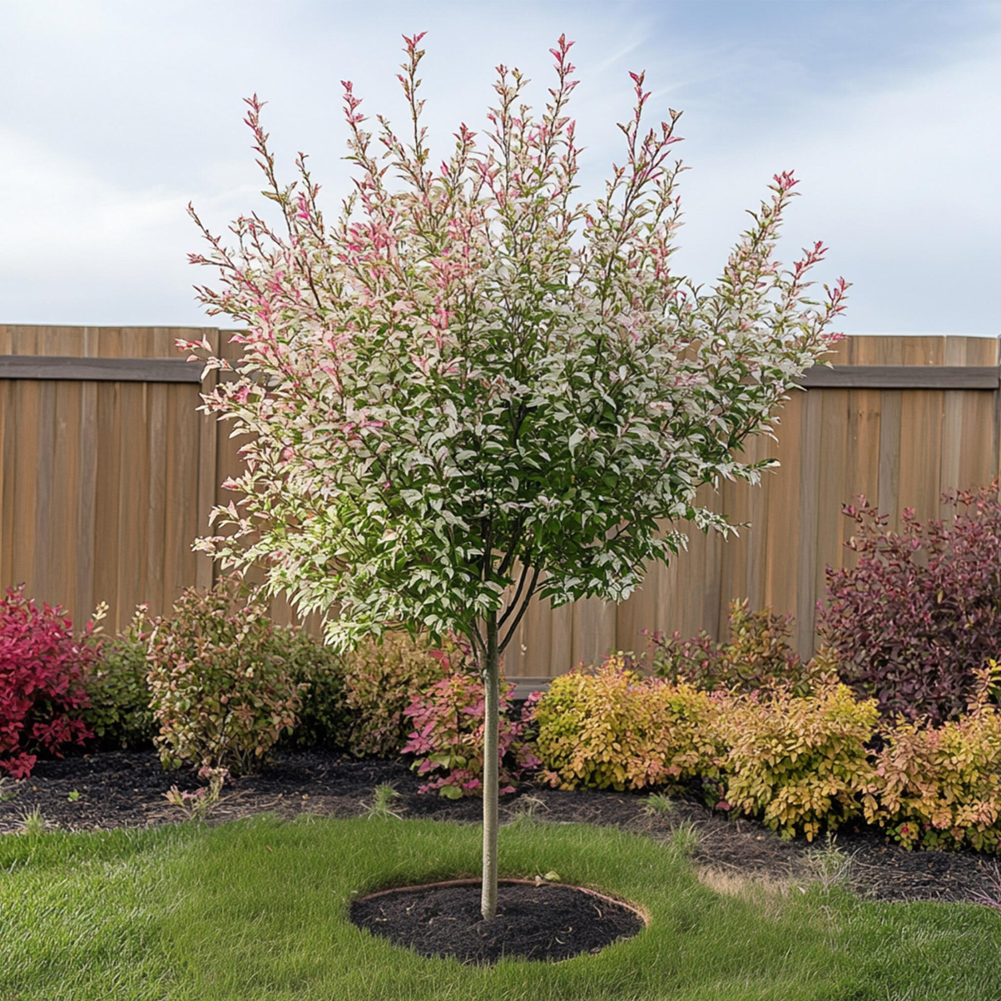 Árbol Flamenco - 2 Pzs - Salix Integra 'flamingo' - Altura 60-80cm - ⌀17cm_4
