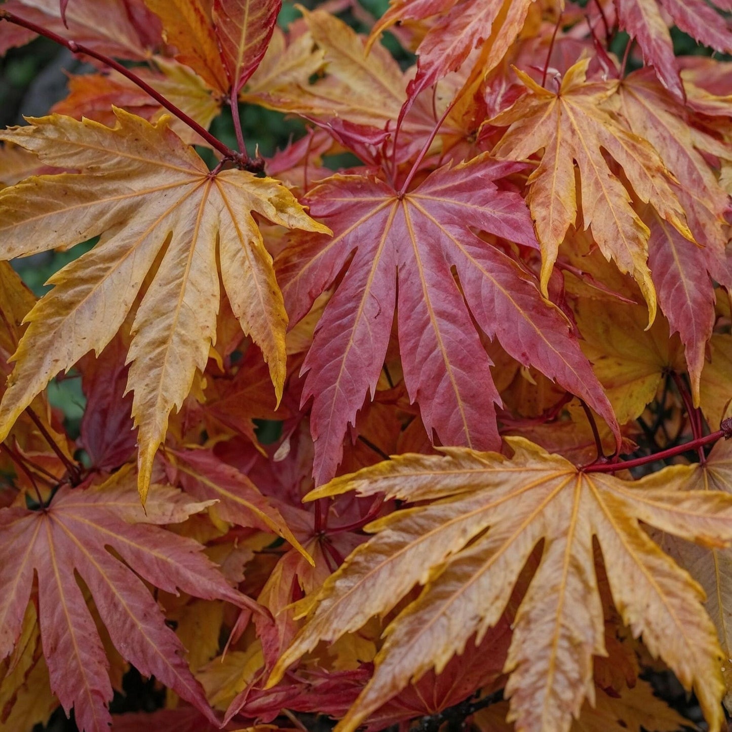 Arce Japonés - 2 Pzs - Acer Palmatum 'orange Dream' - Altura 60-70cm - ⌀19cm_1