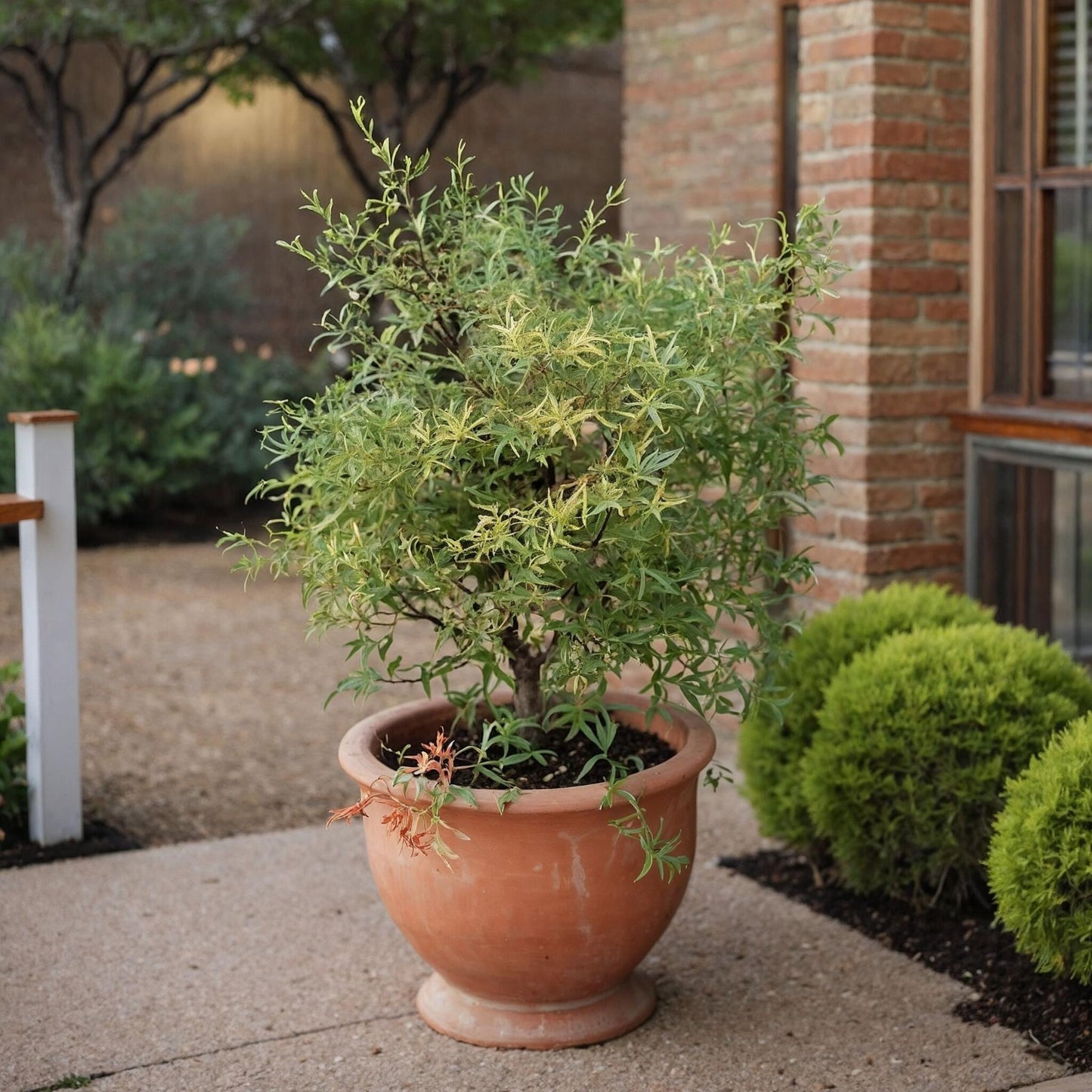 Arce Japonés - Acer Palmatum 'butterfly' - Altura 35-55cm - ⌀15cm_1