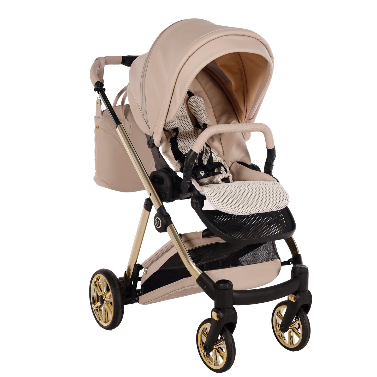 Art Deco Cochecito De Bebé Duo Beige_2
