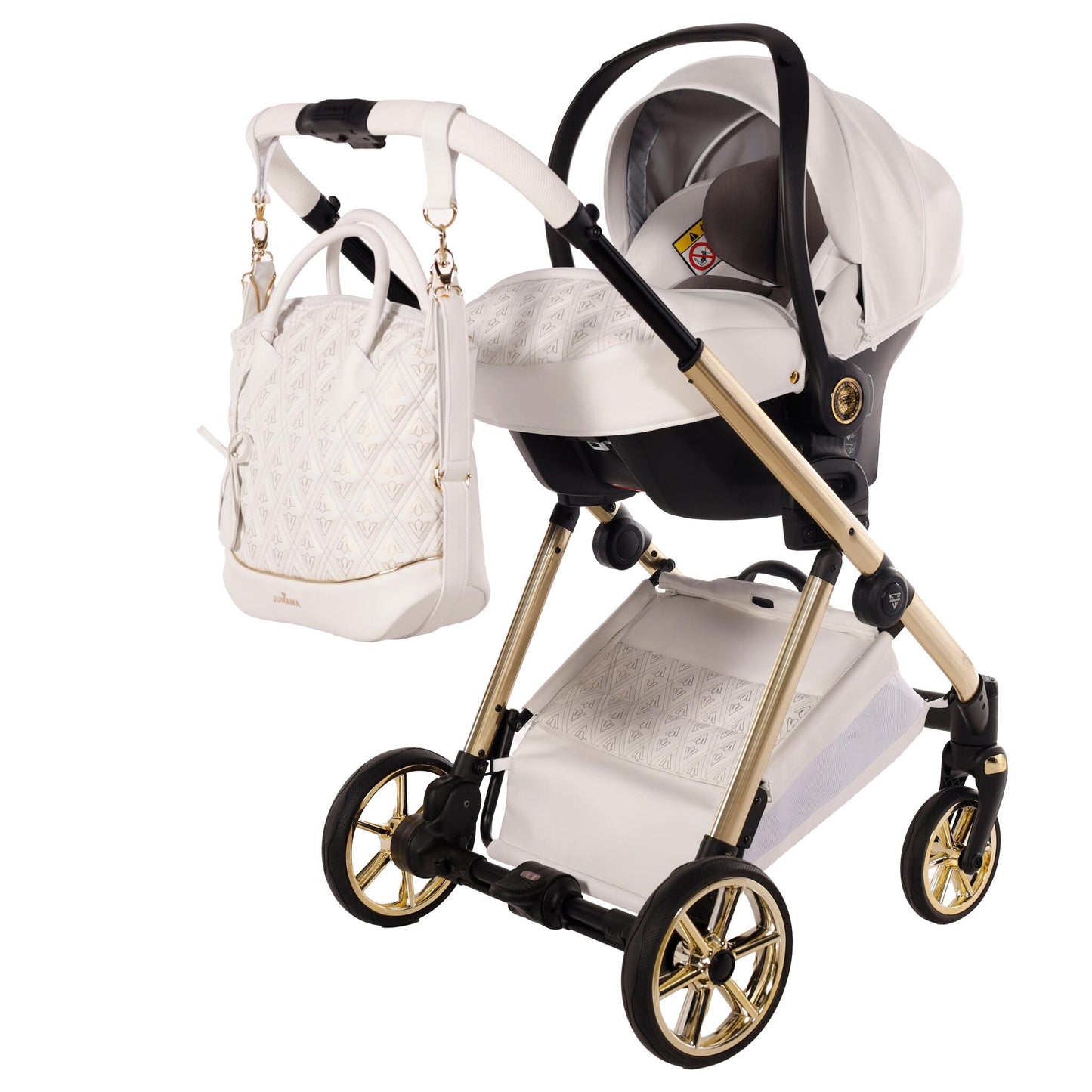 Art Deco Cochecito De Bebé Duo Blanco_4