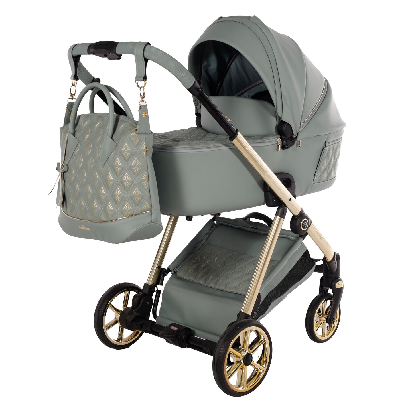 Art Deco Cochecito De Bebé Duo Junama | Diseño Elegante Y Paseo Suave, Sin Extras Sorpresa_1