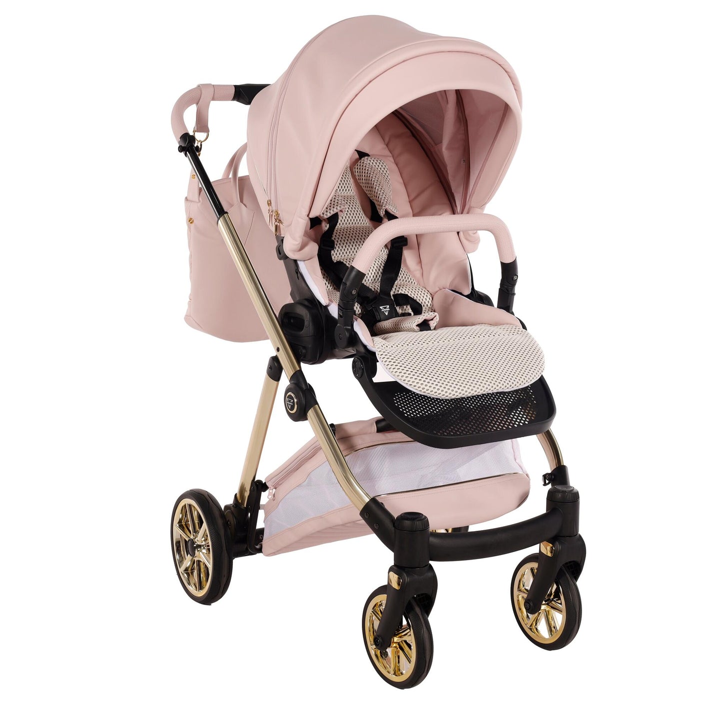 Art Deco Cochecito De Bebé Duo Junama | Diseño Elegante Y Paseo Suave, Sin Extras Sorpresa_2