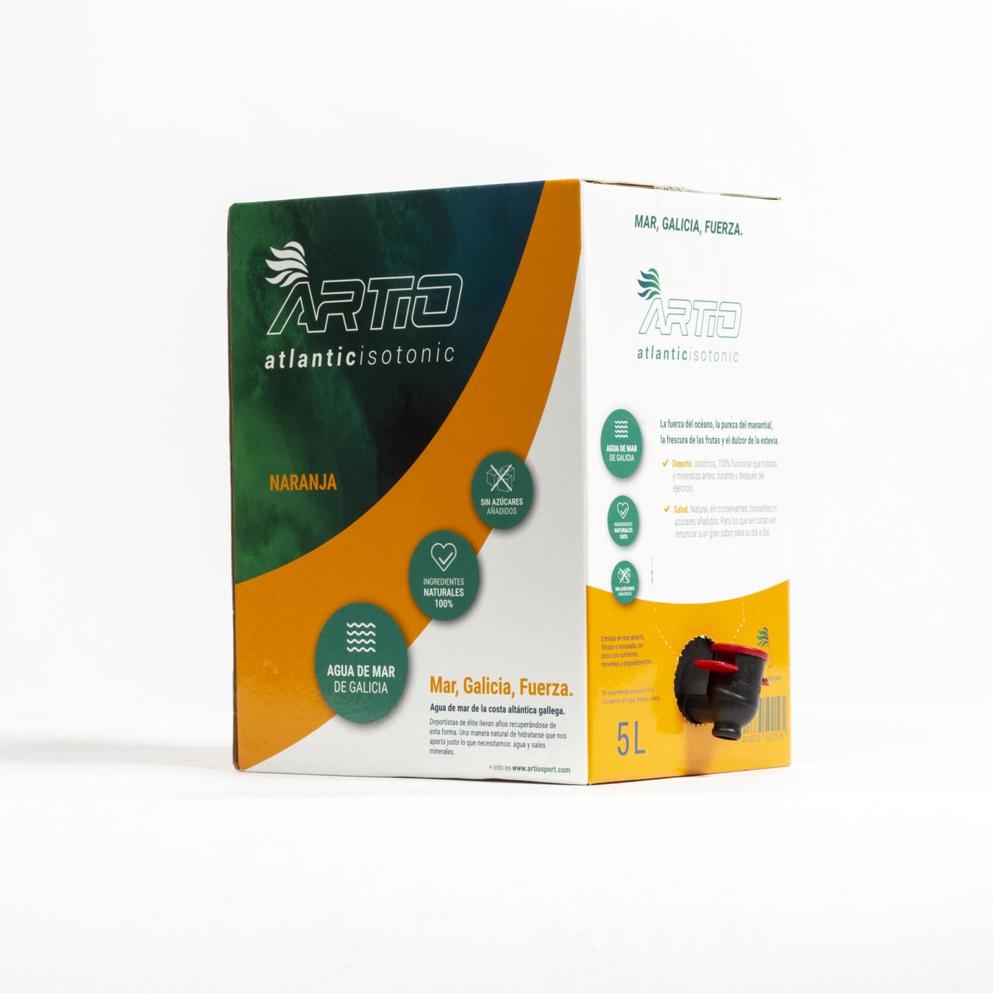 Artio Sport Naranja 5l_2