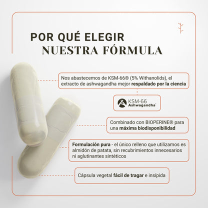 Ashwagandha orgánica ksm-66 + bioperine – antiestrés, energía y equilibrio emocional (120 cápsulas)_2
