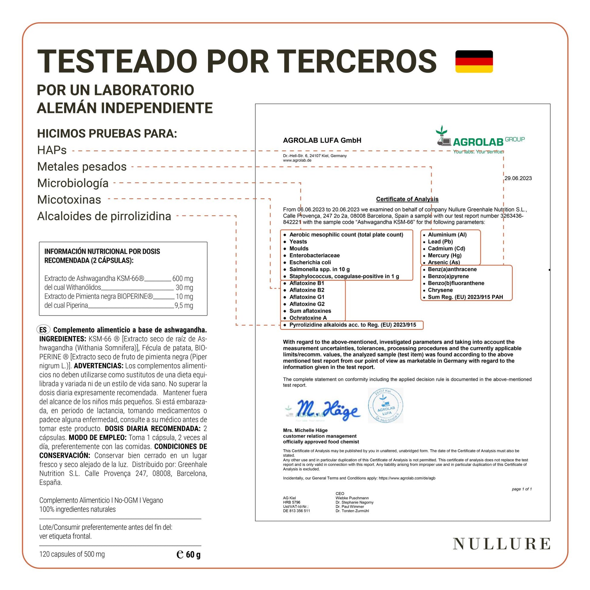 Ashwagandha orgánica ksm-66 + bioperine nullure – antiestrés, energía y equilibrio emocional (120 cápsulas)_4