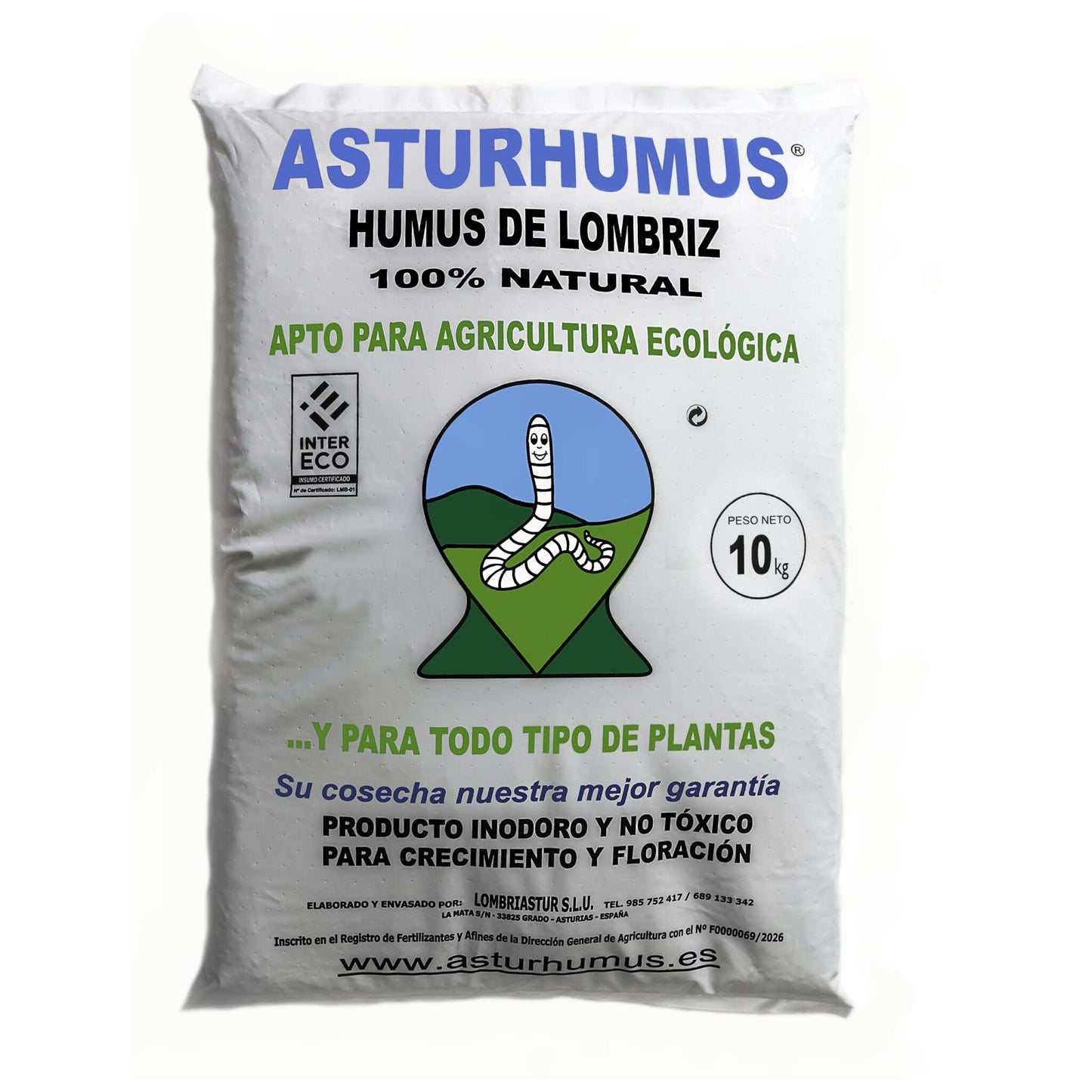 Asturhumus 10 Kg (20 L) - Humus De Lombriz_0
