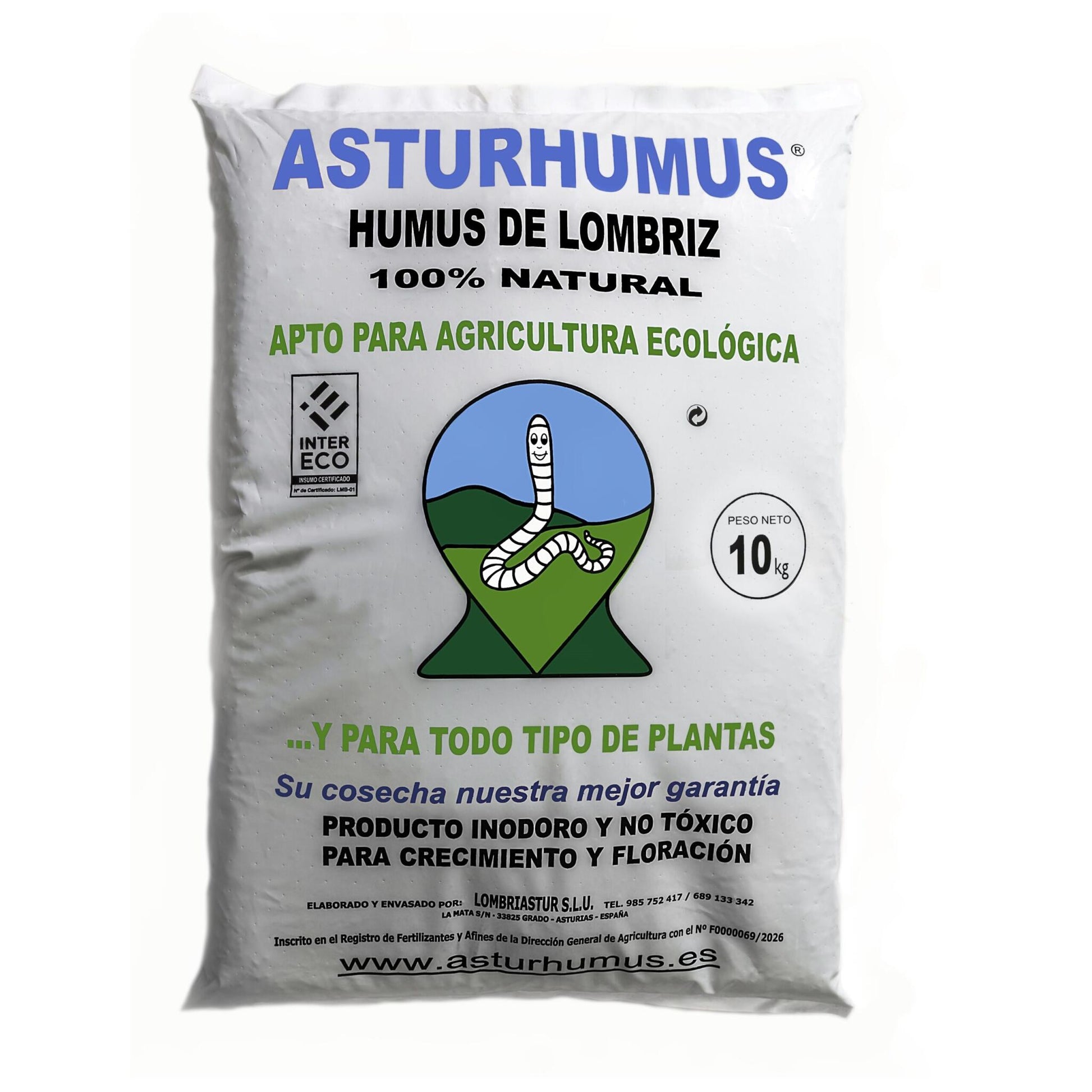 Asturhumus 10 Kg (20 L) - Humus De Lombriz_0