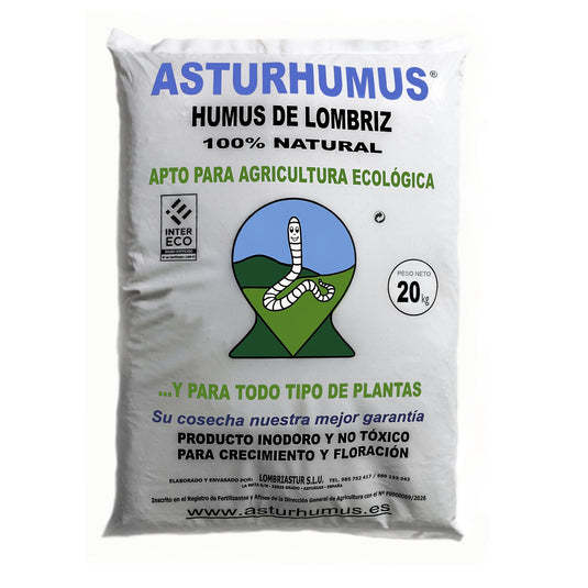 Asturhumus 20 Kg (40 L) - Humus De Lombriz_0