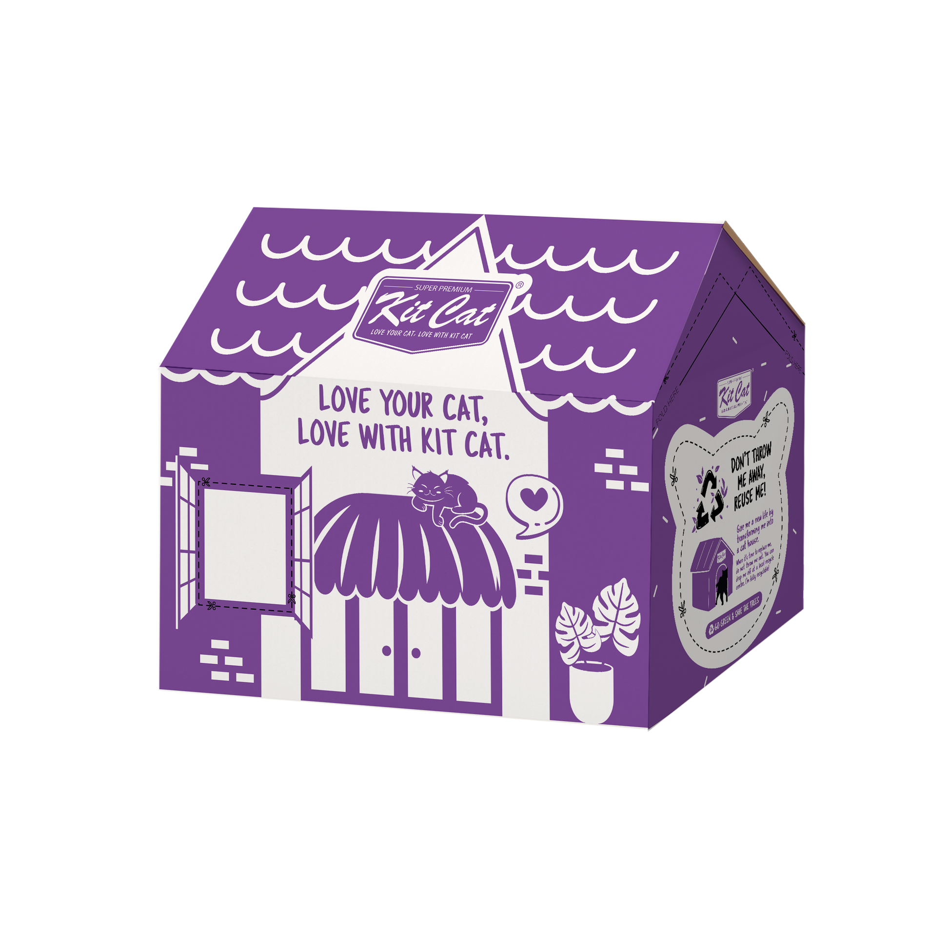 Kit Cat Arena Eco SoyaClump - Lavender 7 L Arena para gatos