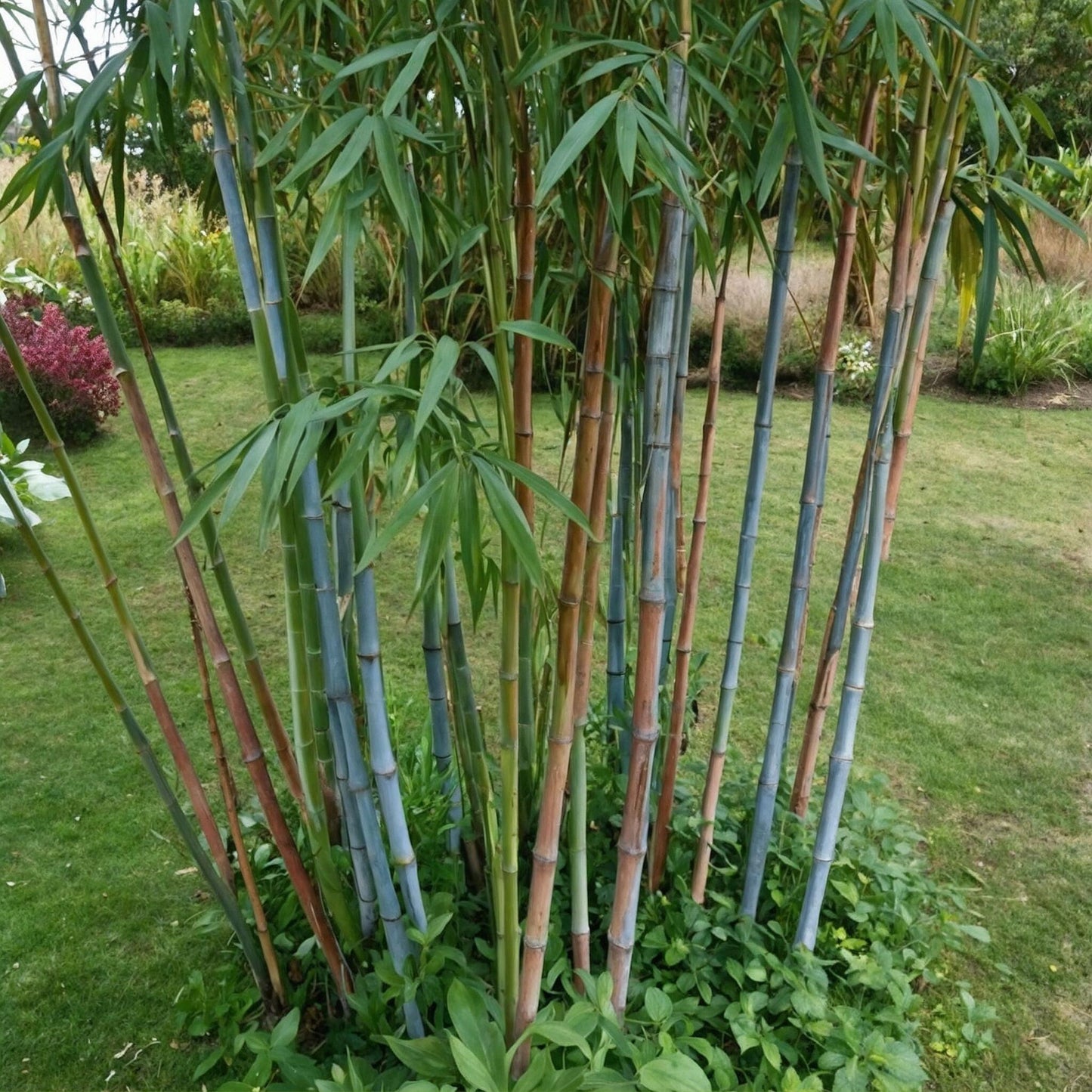Bambú - 18 Pzs - Fargesia Papyrifera 'blue Dragon' - Altura 30-40cm - ⌀13cm_1