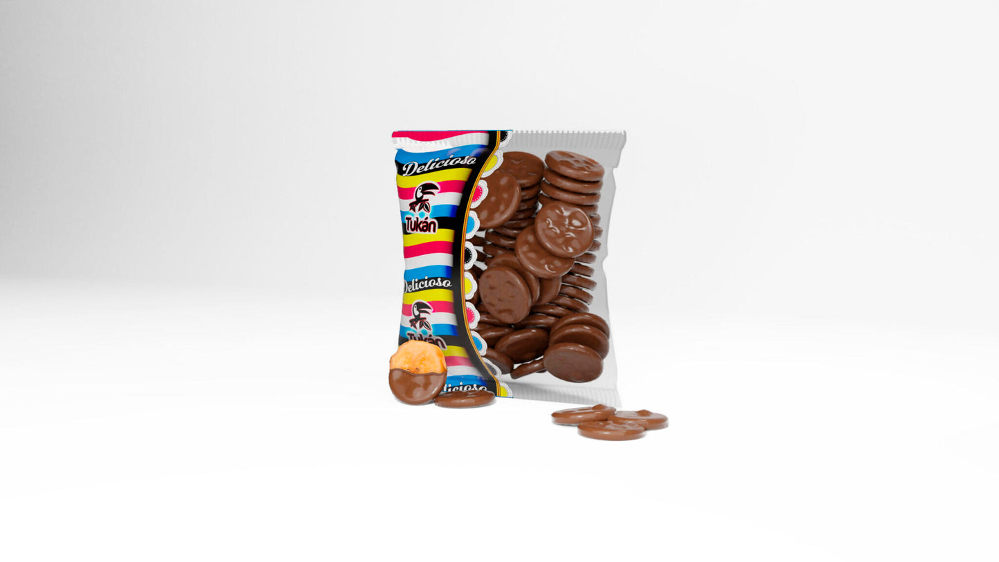 Banana Chips Choco Leche 60 G_0