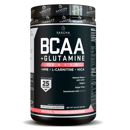 Bcaa + Glutamina Sabor Sandía - Sascha Fitness España_0
