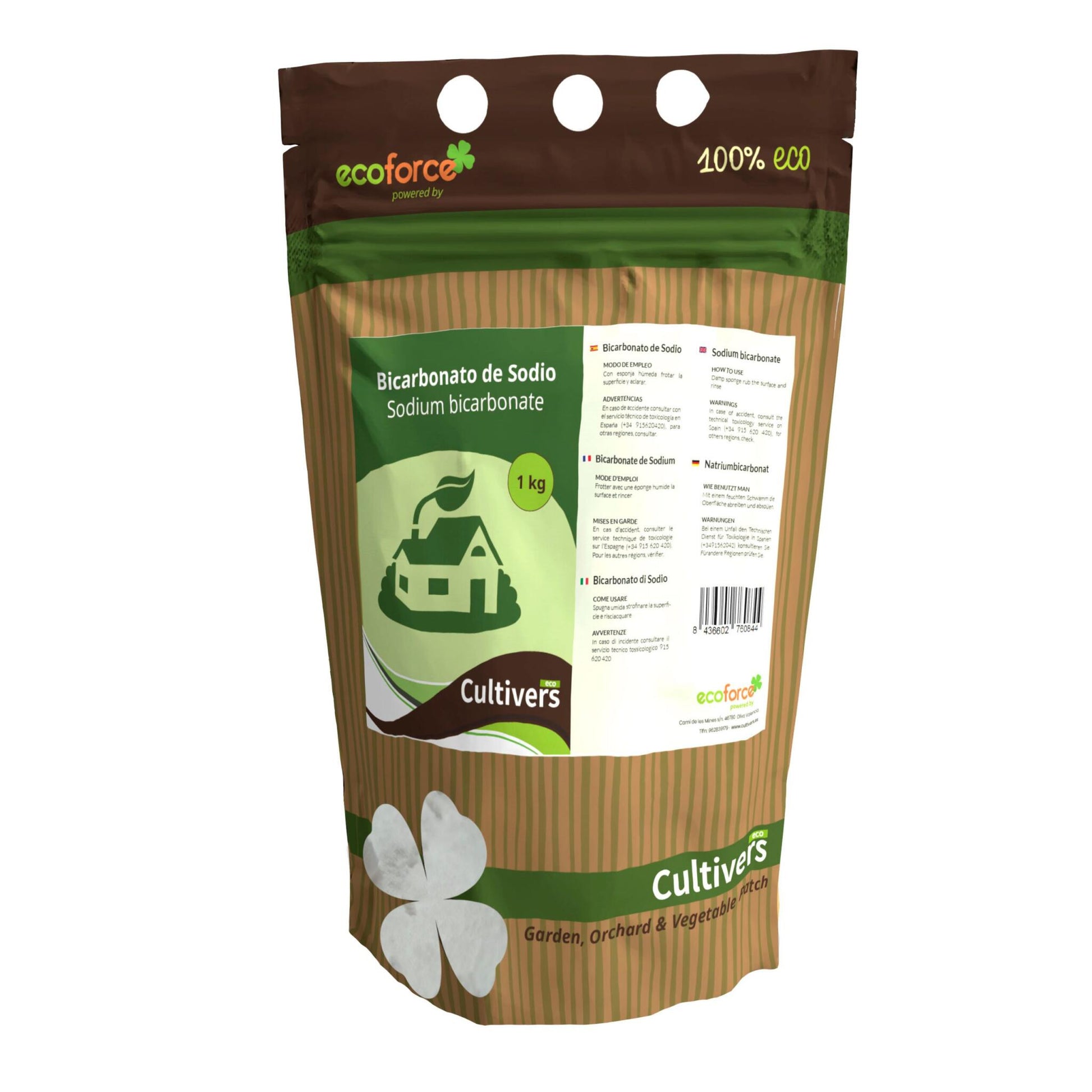 Bicarbonato De Sodio Cultivers 1 Kg_0