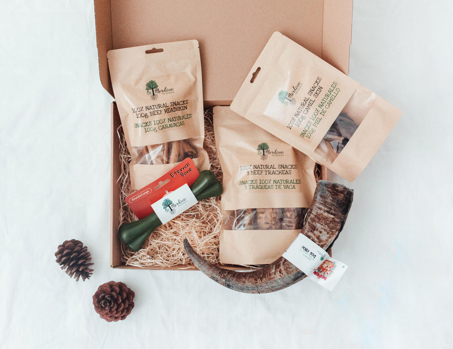 Bimorbox Grande · Pack Snacks Y Juguetes Naturales Para Perros._0