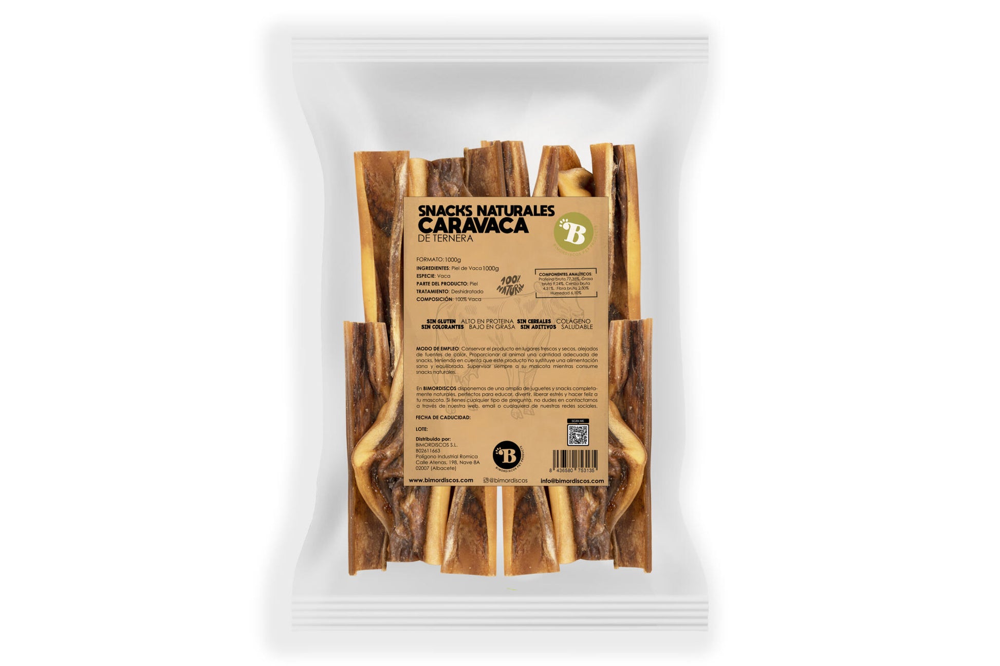 Bimordiscos Caravaca Para Perros - 1kg 1 Kg_0