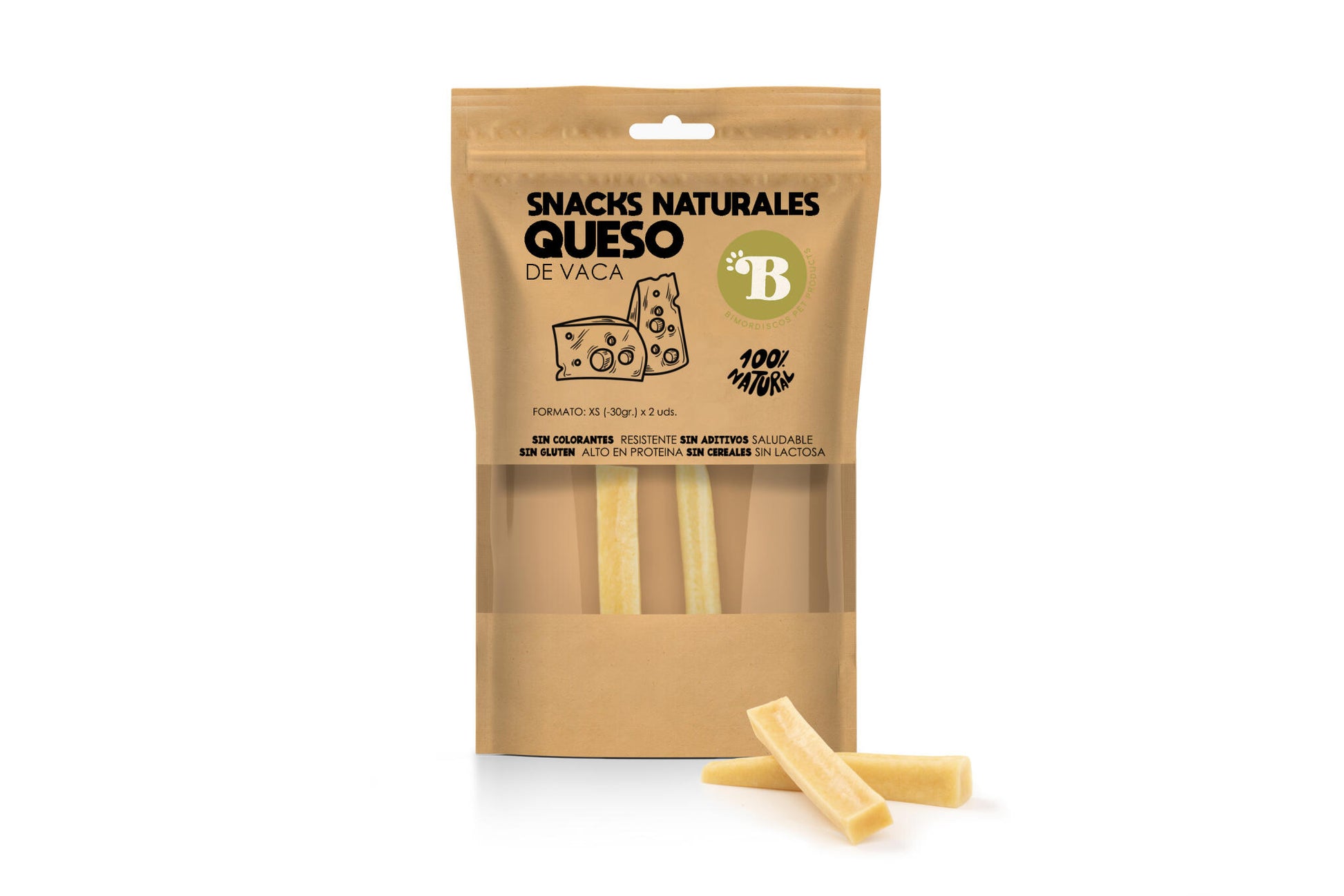 Bimordiscos Hueso De Queso Para Perros. Xs X 2 Uds._0