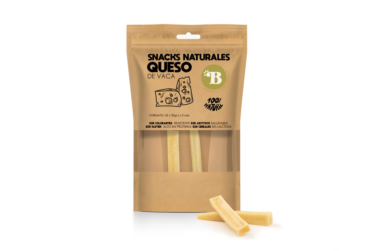 Bimordiscos Hueso De Queso Para Perros. Xs X 2 Uds._0