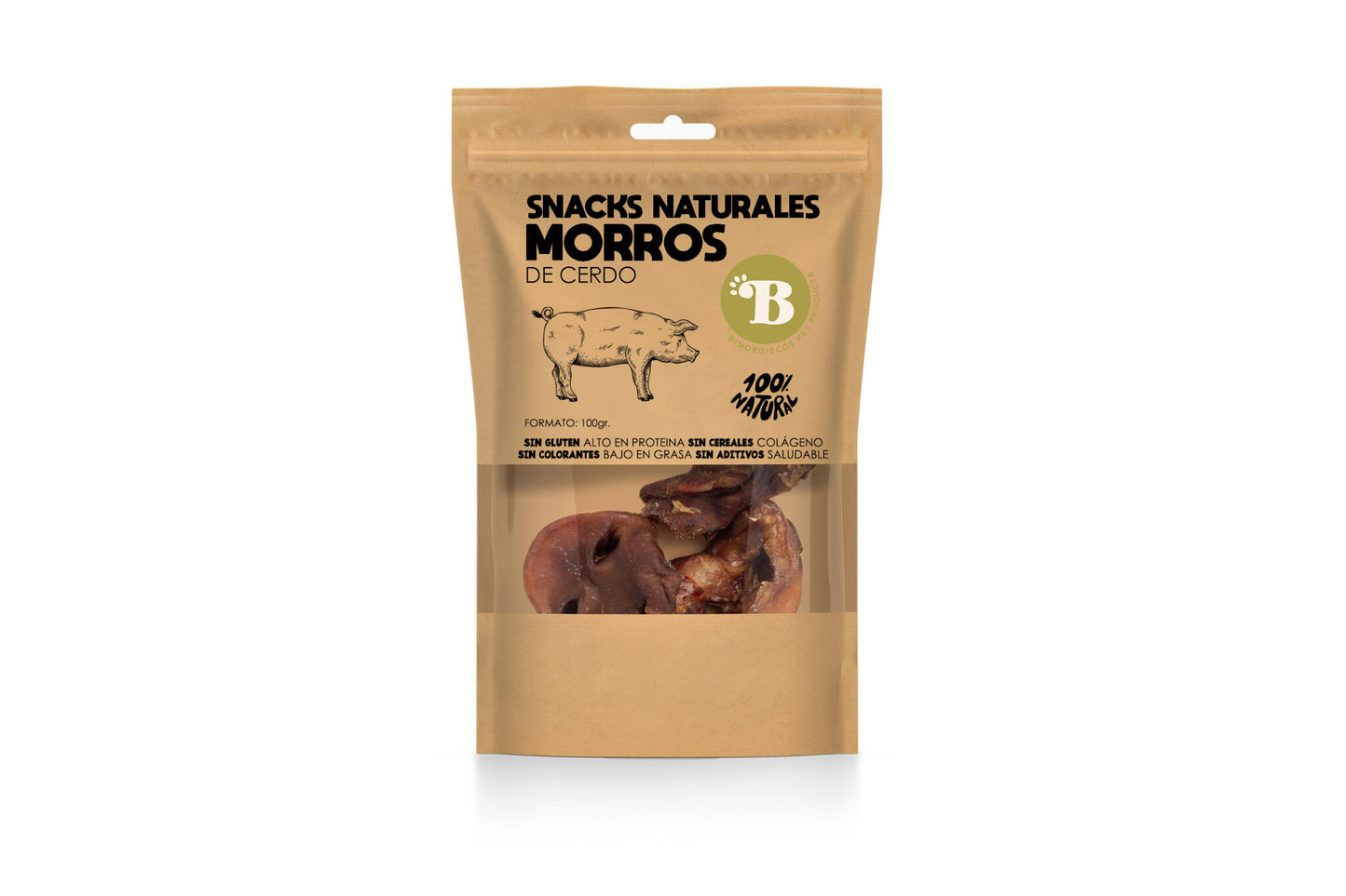 Bimordiscos Morros De Cerdo Para Perros · 500g. 500g_2