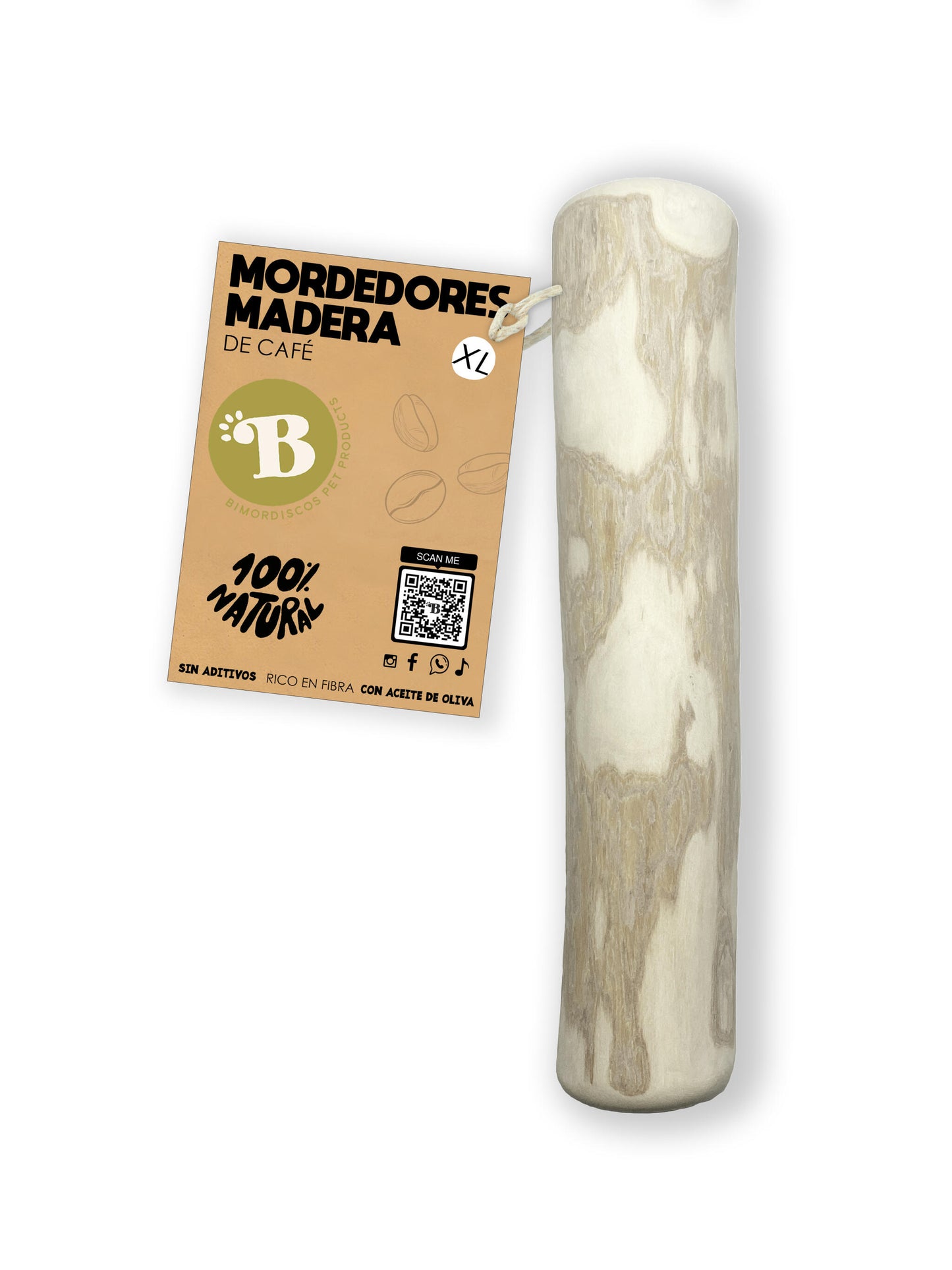 Bimordiscos Palo De Café Para Perros Pack. 2 X L_0