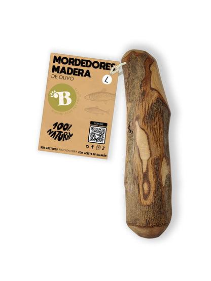 Bimordiscos Palo De Olivo Para Perros Con Aceite De Salmón. M_2