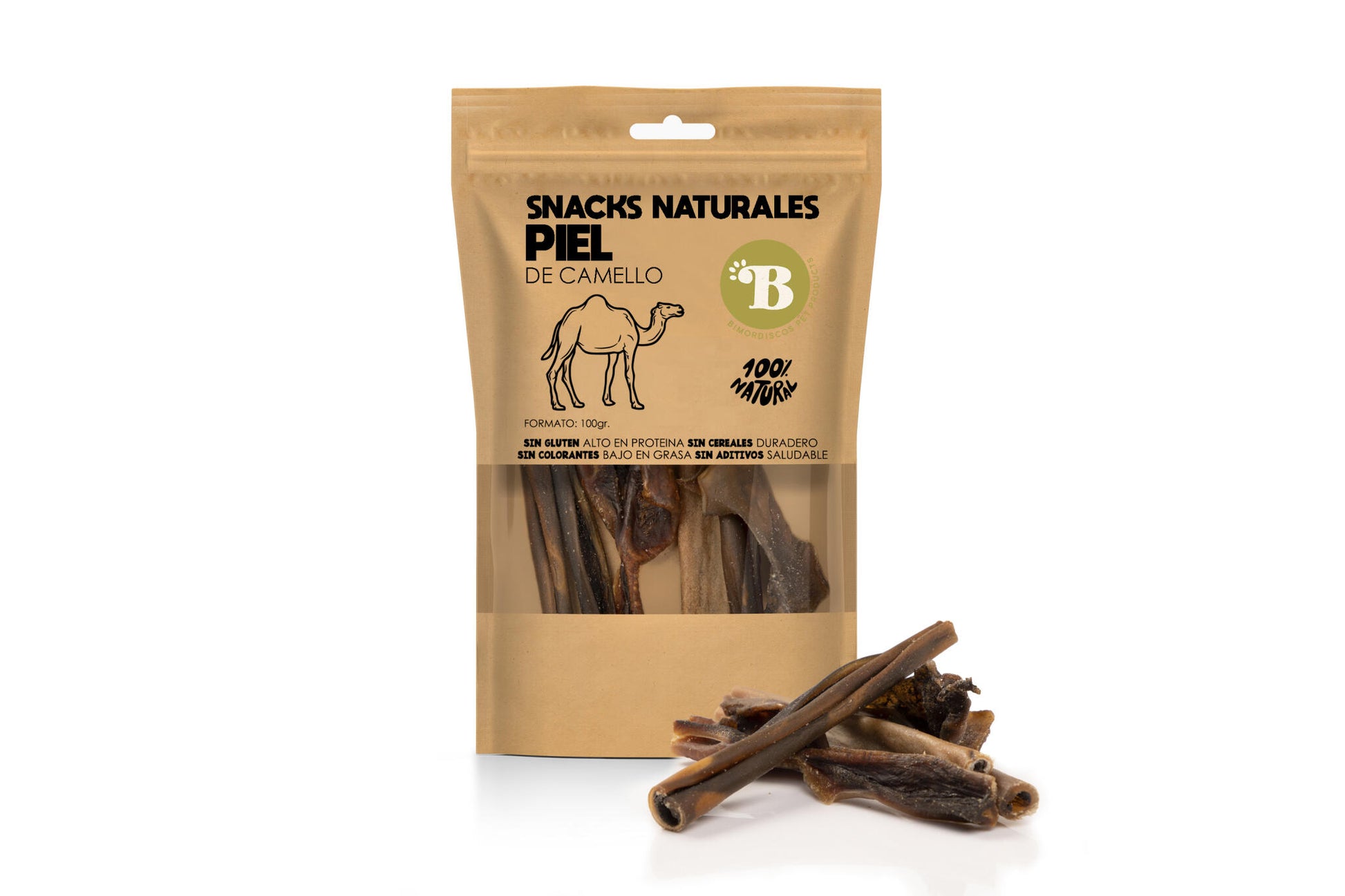 Bimordiscos Piel De Camello Para Perros · 100g_0