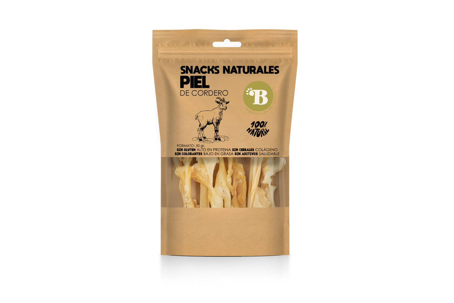 Bimordiscos Piel De Cordero Para Perros Y Gatos · 50g. 50g_2