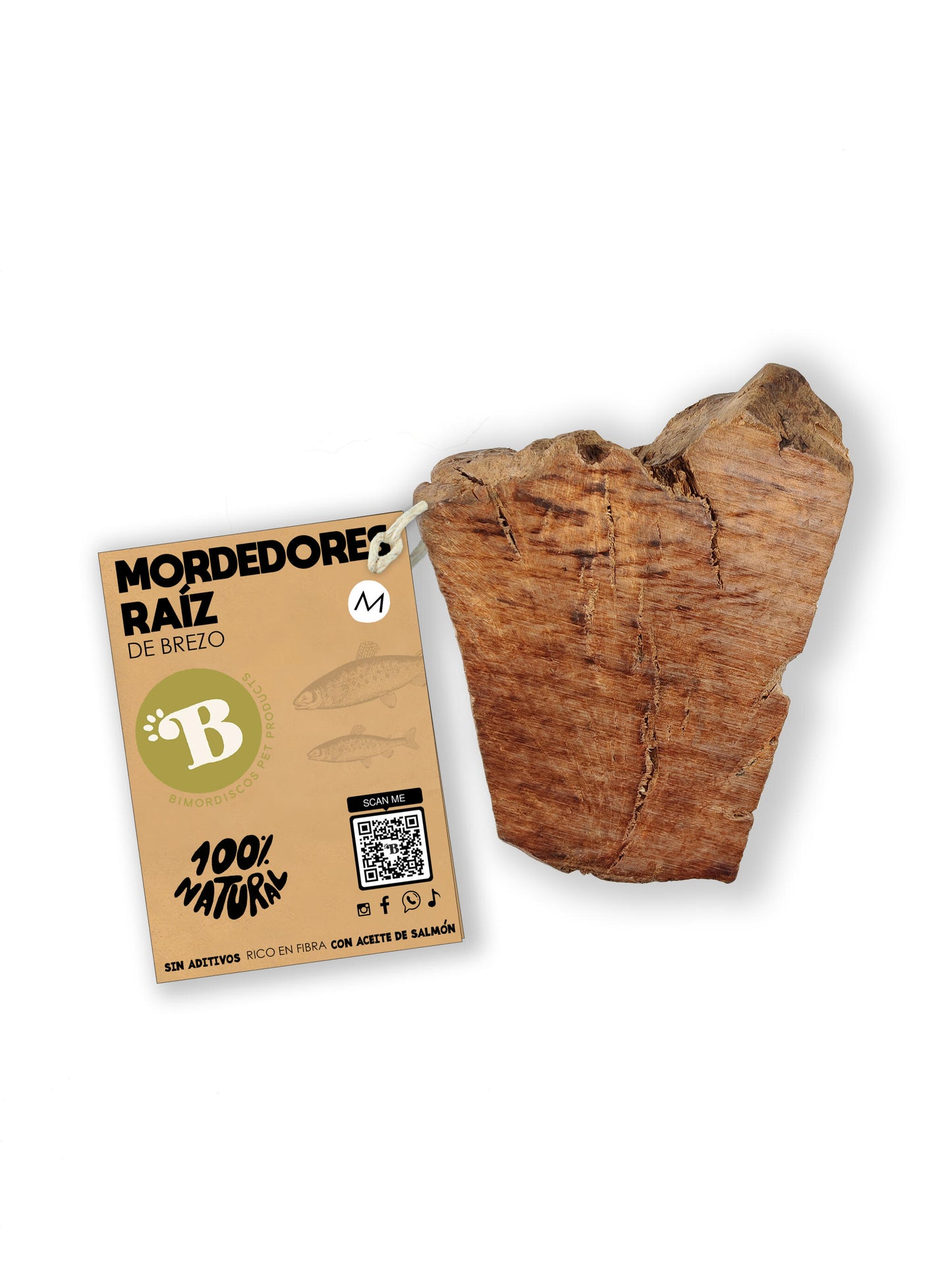 Bimordiscos Raíz De Brezo Para Perros Con Aceite De Salmón Pack. 2 X M_0