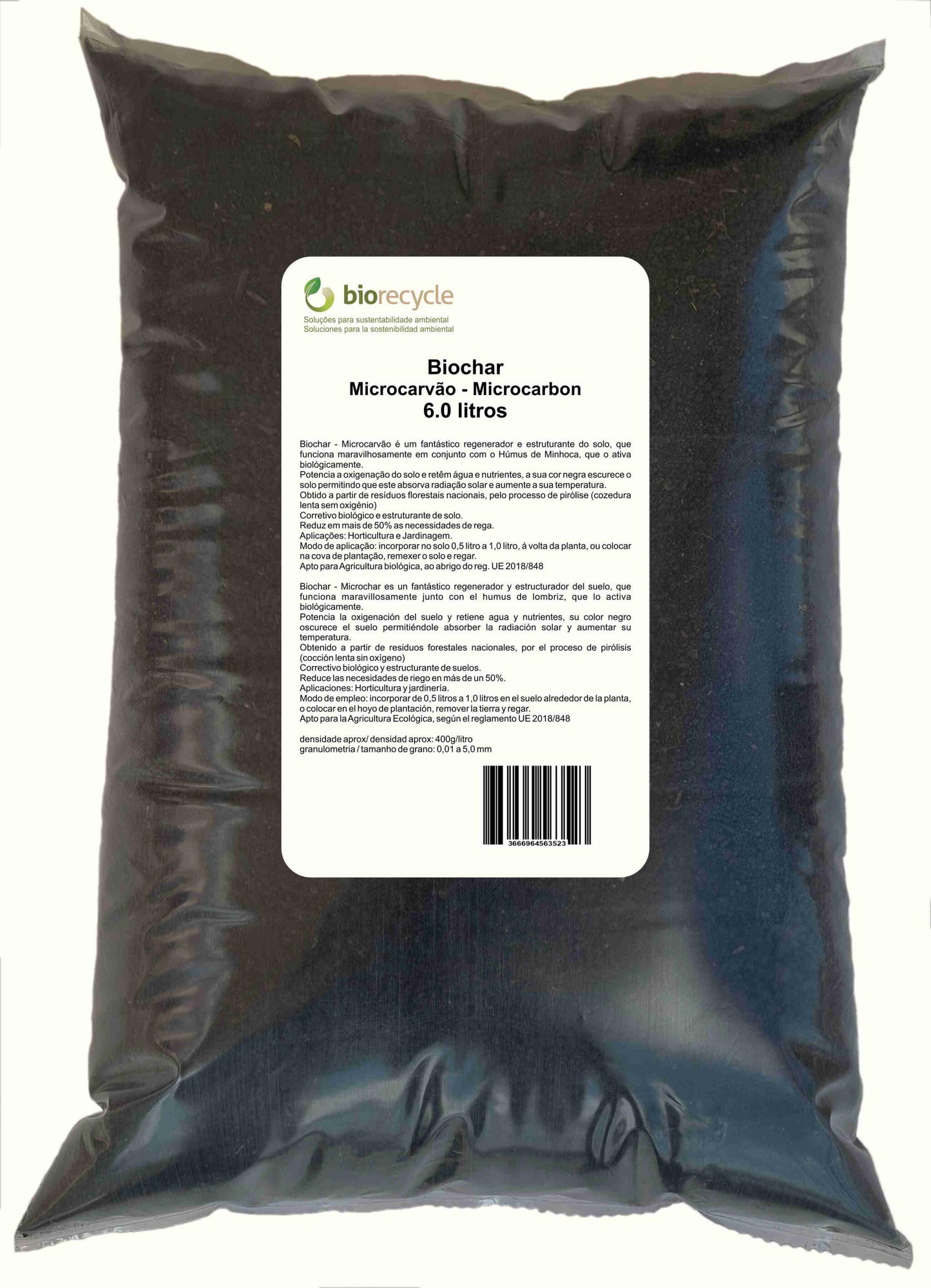Biochar Microcarbon - 6.0 L_0