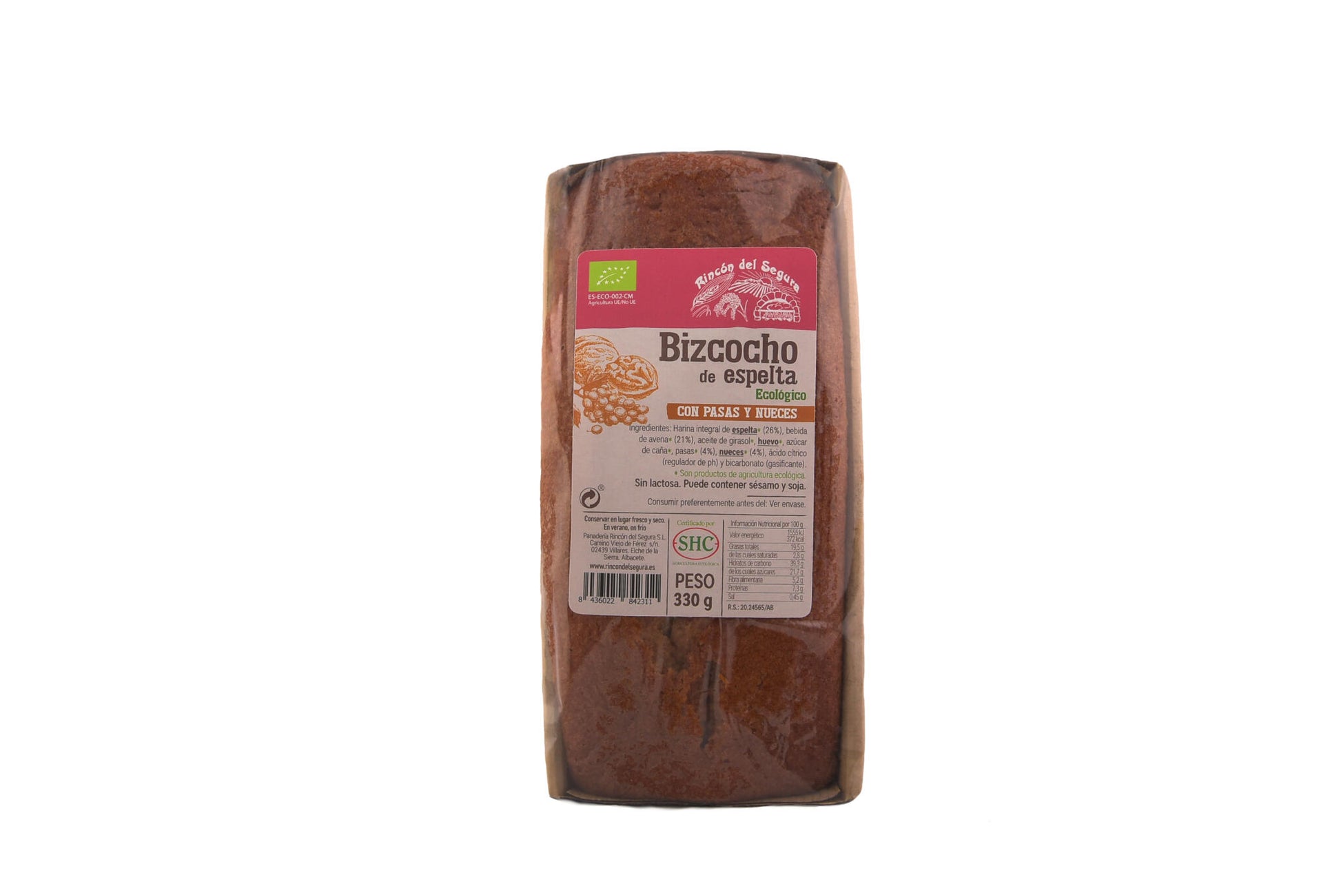 Bizcocho De Espelta Con Pasas Y Nueces_0