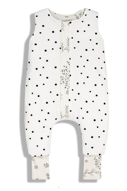 Bloom Saco De Dormir Con Pies Reversible T-xs Jersey Algodón Sleepee_3