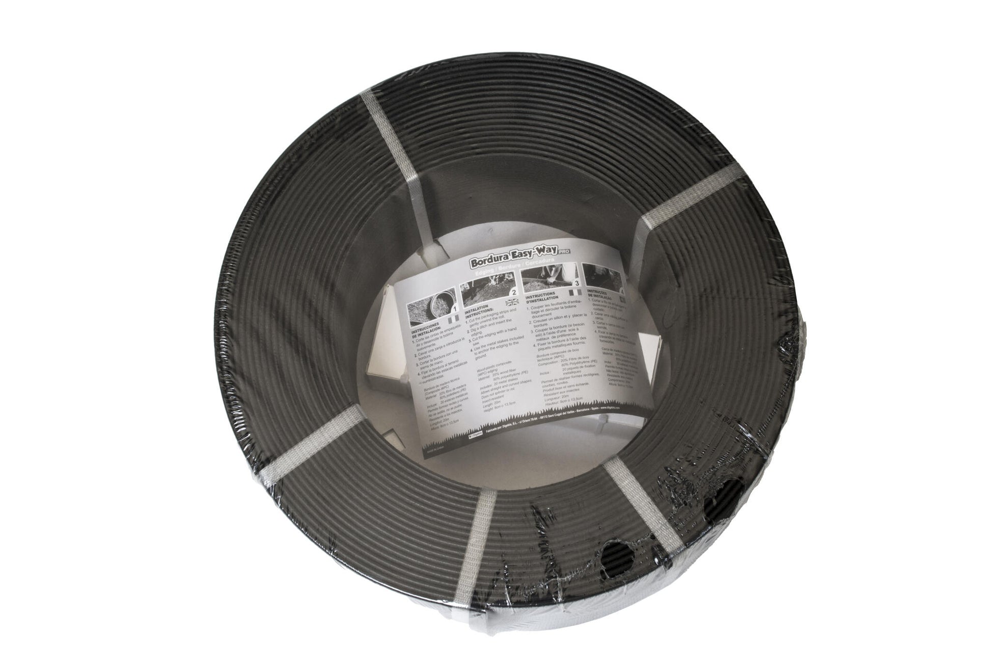 Bordillo Easy-way Pro Composite Negro (rollo 20mx4,5mmx9cm)_2