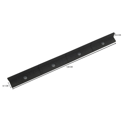 Bordura Flexible Para Jardín 19.2m Con Mazo – Negra_4